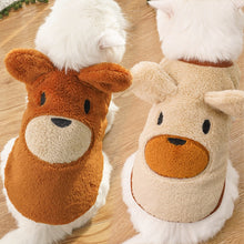 Bear Ears Fleece Coat - Warm Winter Pet Outfit