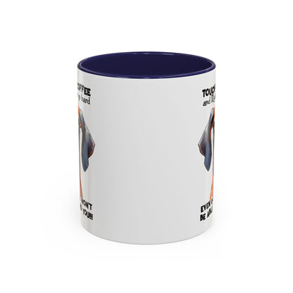 Funny Dog Coffee Mug for Pet Lovers – Tough Coffee Quote – Gift for Dog Owners | Purrfect Pet Haven