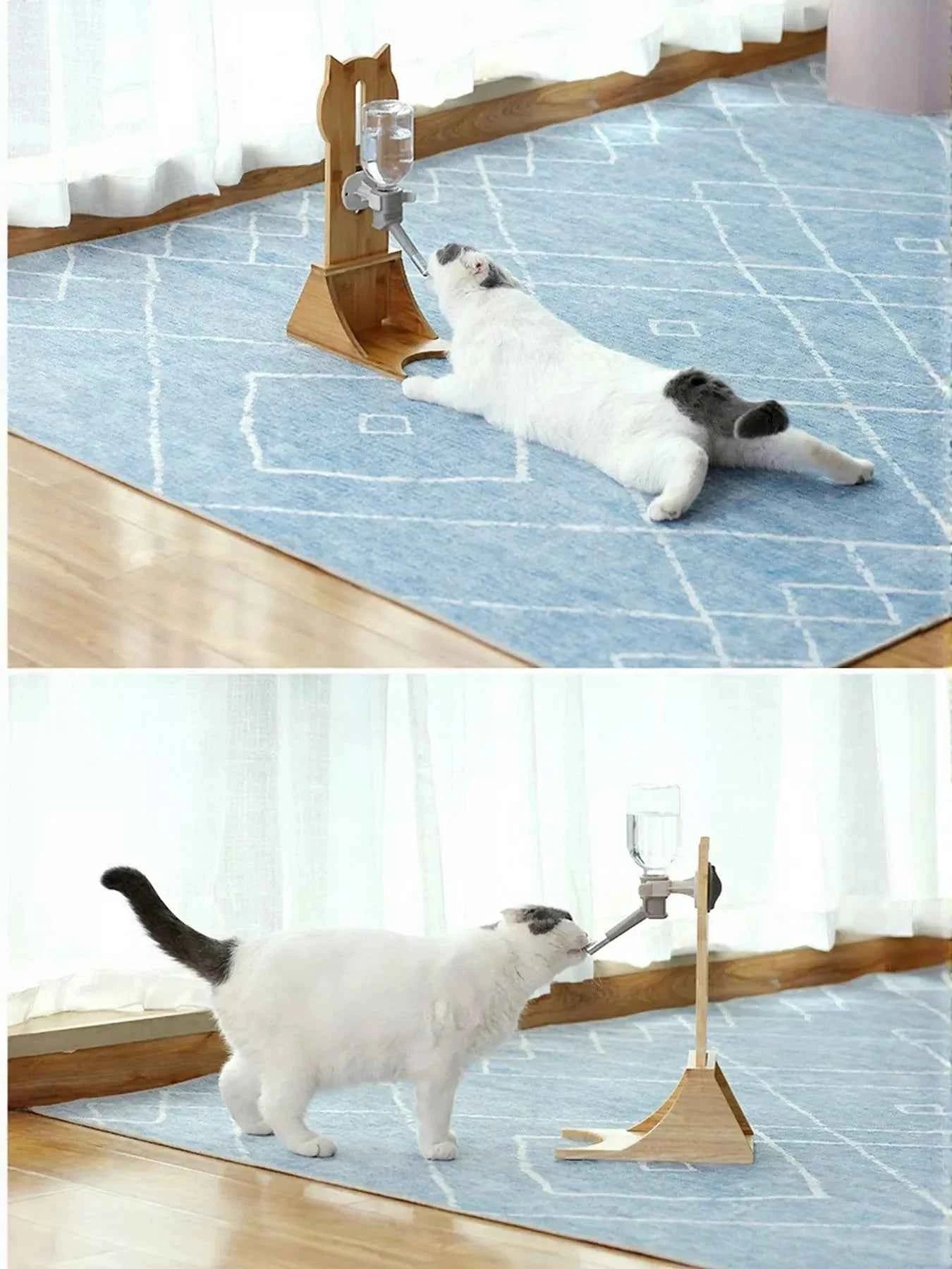 Wooden Pet Water Dispenser