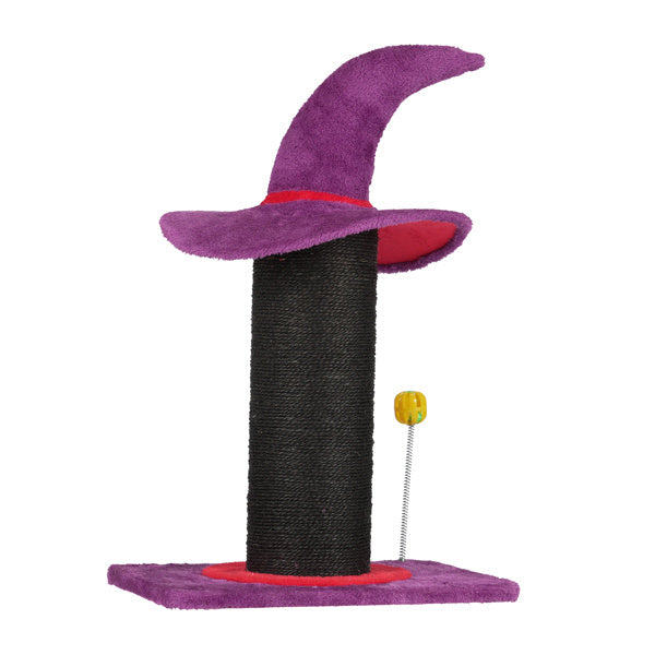Wizard Hat Cat Scratching Post - Halloween Spooky Cat Scratcher