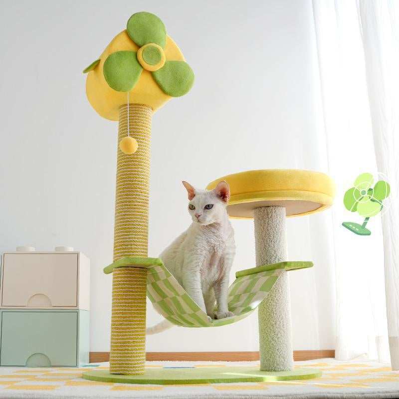 Cat Climbing Frame - Multi-Level Tower with Scratching Posts - Purrfect Pet Haven