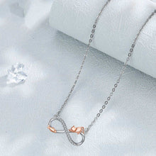 Special-interest Design Infinite Symbol Pendant Cat Necklace Gift