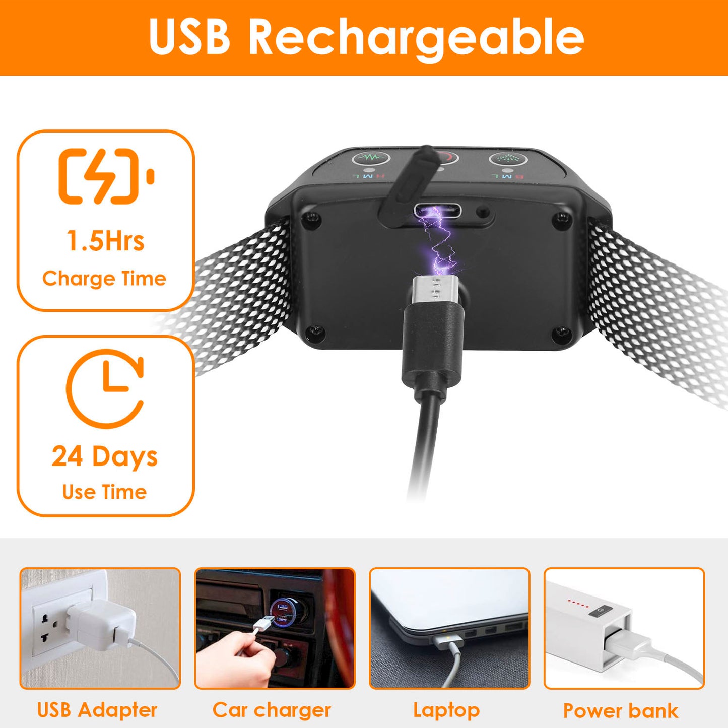 Citronella Bark Collar - Spray No Shock for Dogs IP65 Waterproof - Purrfect Pet Haven