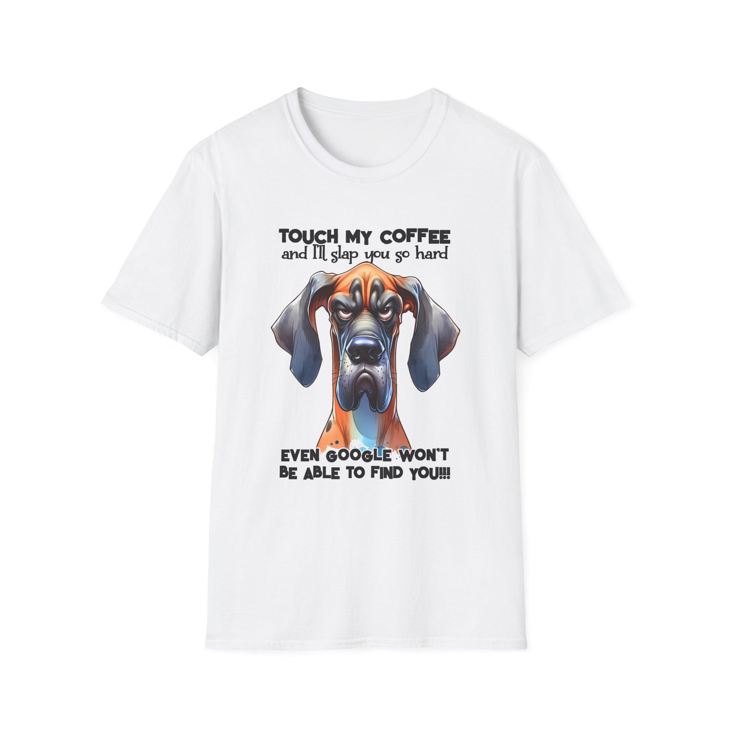Funny Dog Coffee Lover T-Shirt - Hilarious Pet Parent Humor Tee