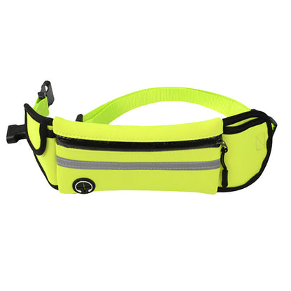 Waterproof Reflective Sports Running Pet Waist Bag with Traction Rope Leash