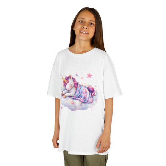 Dreamy Unicorn Kids Heavy Cotton Tee - Cute & Cozy for Everyday Adventures | Purrfect Pet Haven