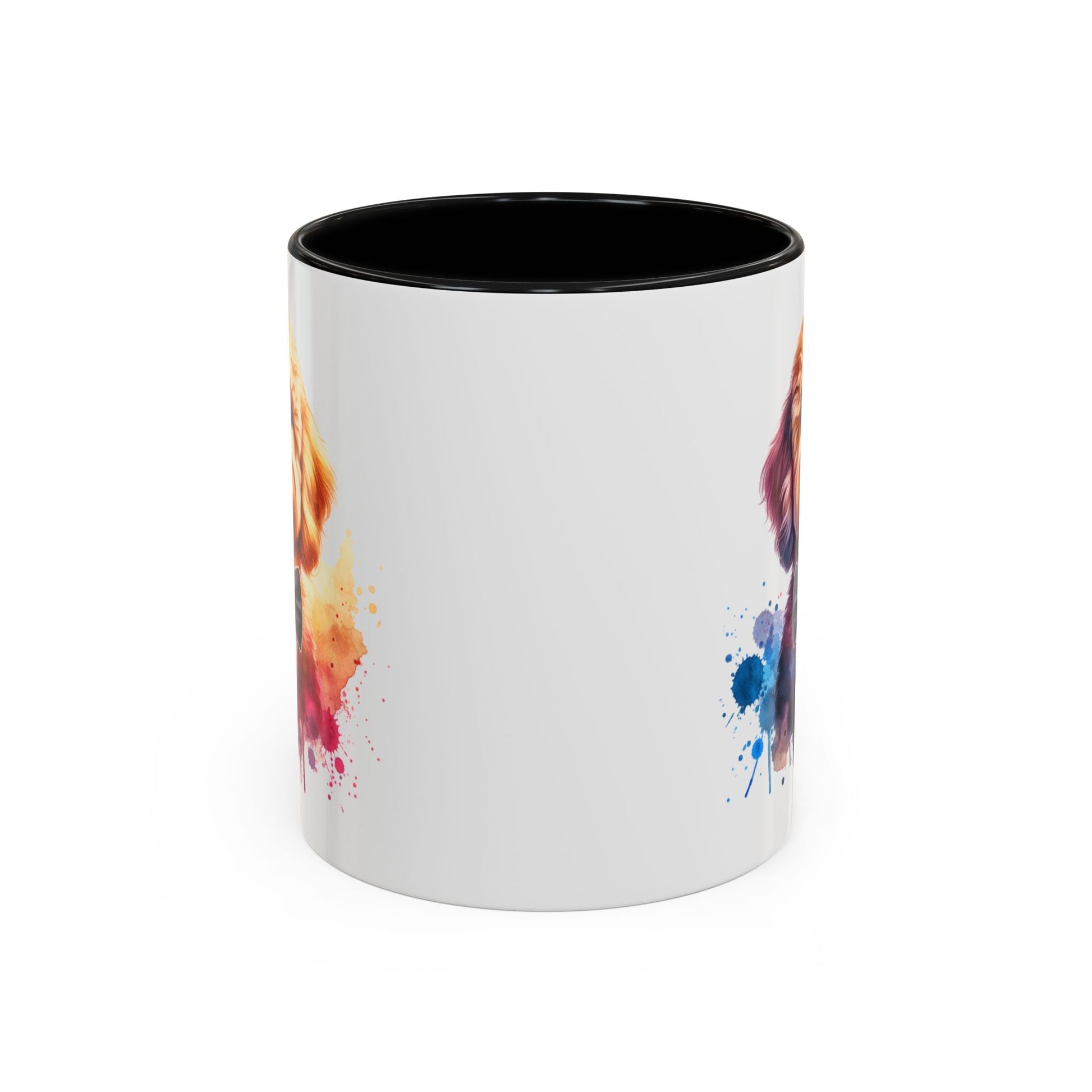 Watercolor Dog Lover Coffee Mug - 11oz & 15oz Accent Mugs for Pet Owners | Purrfect Pet Haven