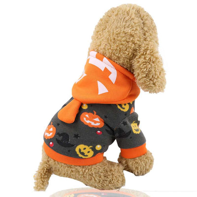 Pumpkin Lantern Pet Costume - Glowing Halloween Dog Outfit