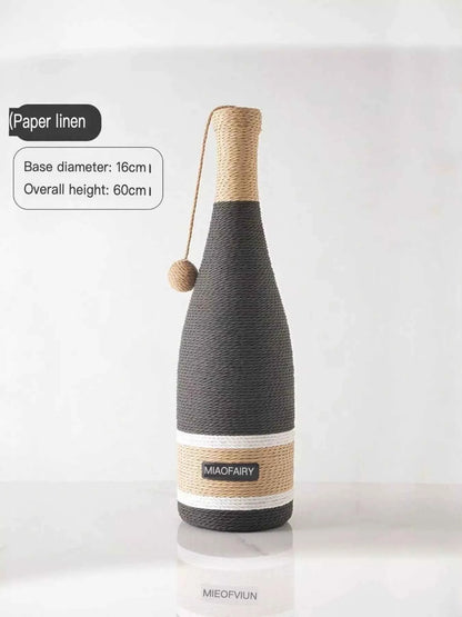 Champagne Bottle Style Cat Scratching Posts