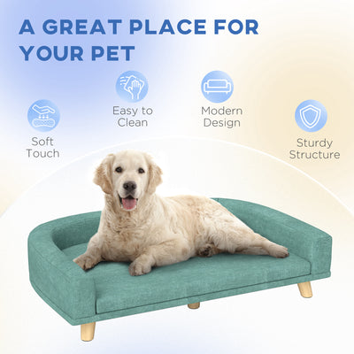 Dog Sofa - Elevated Couch Bed for Large Dogs & Cats