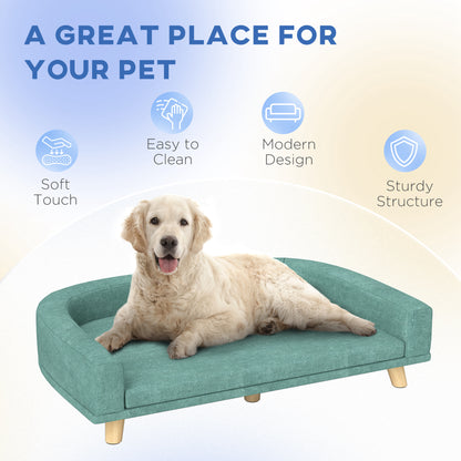 Dog Sofa - Elevated Couch Bed for Large Dogs & Cats