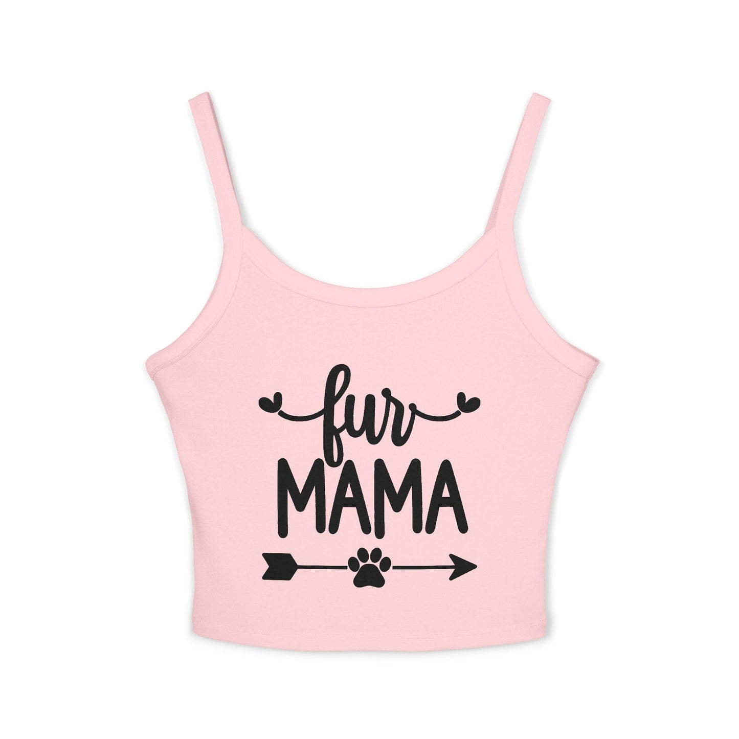 Fur Mama Spaghetti Strap Tank Top - Perfect for Dog Moms
