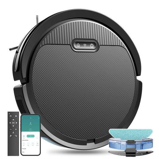 Pet Hair Robot Vacuum - 3-in-1 Cleaner