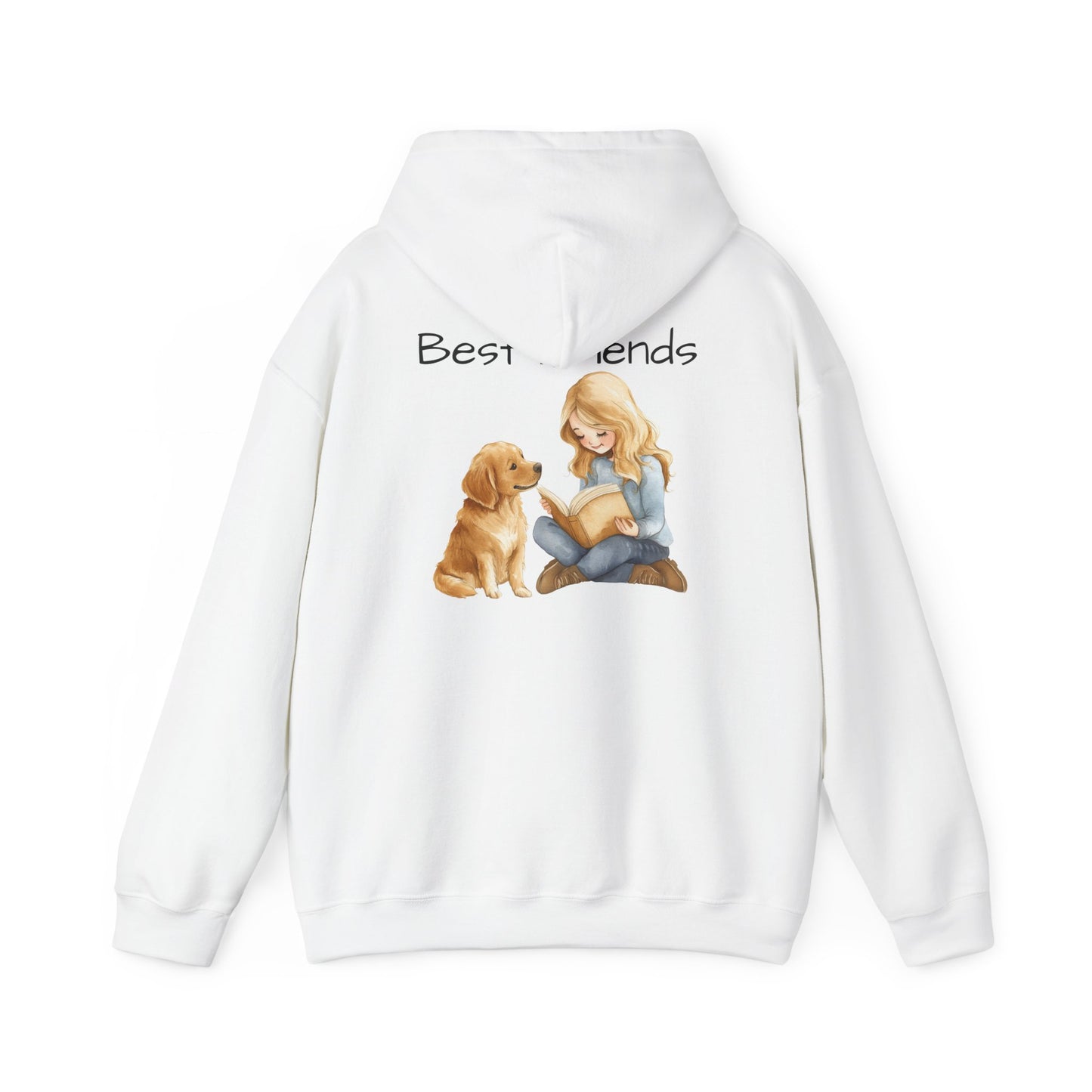 Best Friends Golden Retriever Hoodie - Cute Pet Lover