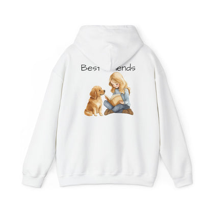 Best Friends Golden Retriever Hoodie - Cute Pet Lover