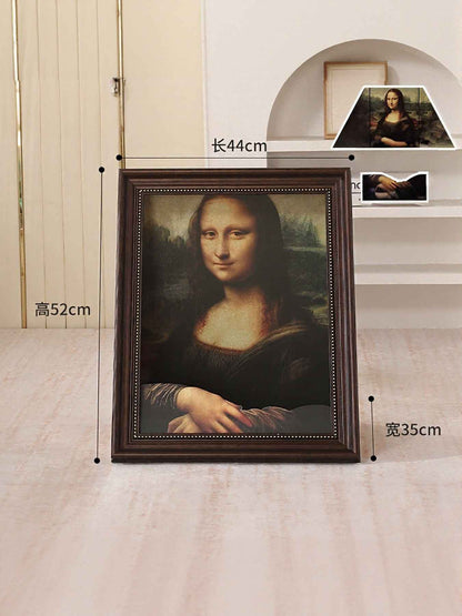 Cat House Artistic Frame - Famous Painting Cardboard Hideaway