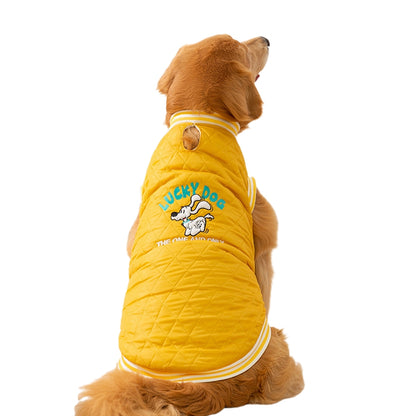Lucky Dog Quilted Vest - Large Breed Winter Coat - Purrfect Pet Haven