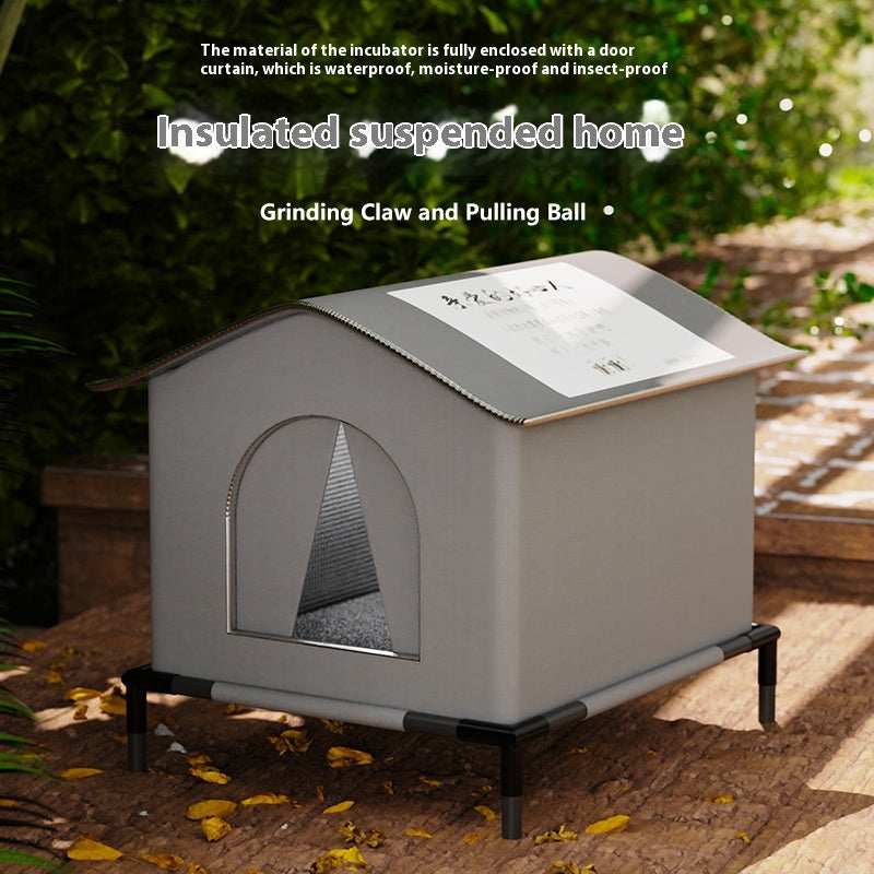 Waterproof Love Stray Cat Nest - Warm Shelter