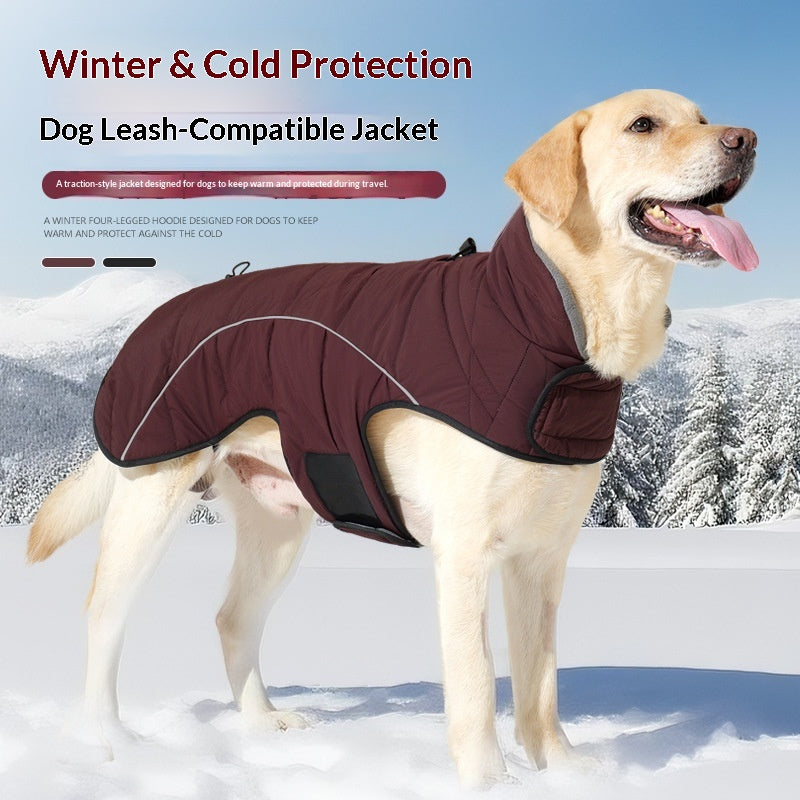 Winter Dog Jacket - Thickened Double-Layer Insulated Vest