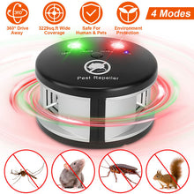 Ultrasonic Pest Repellent - 4 Modes for 3229 Sq Ft