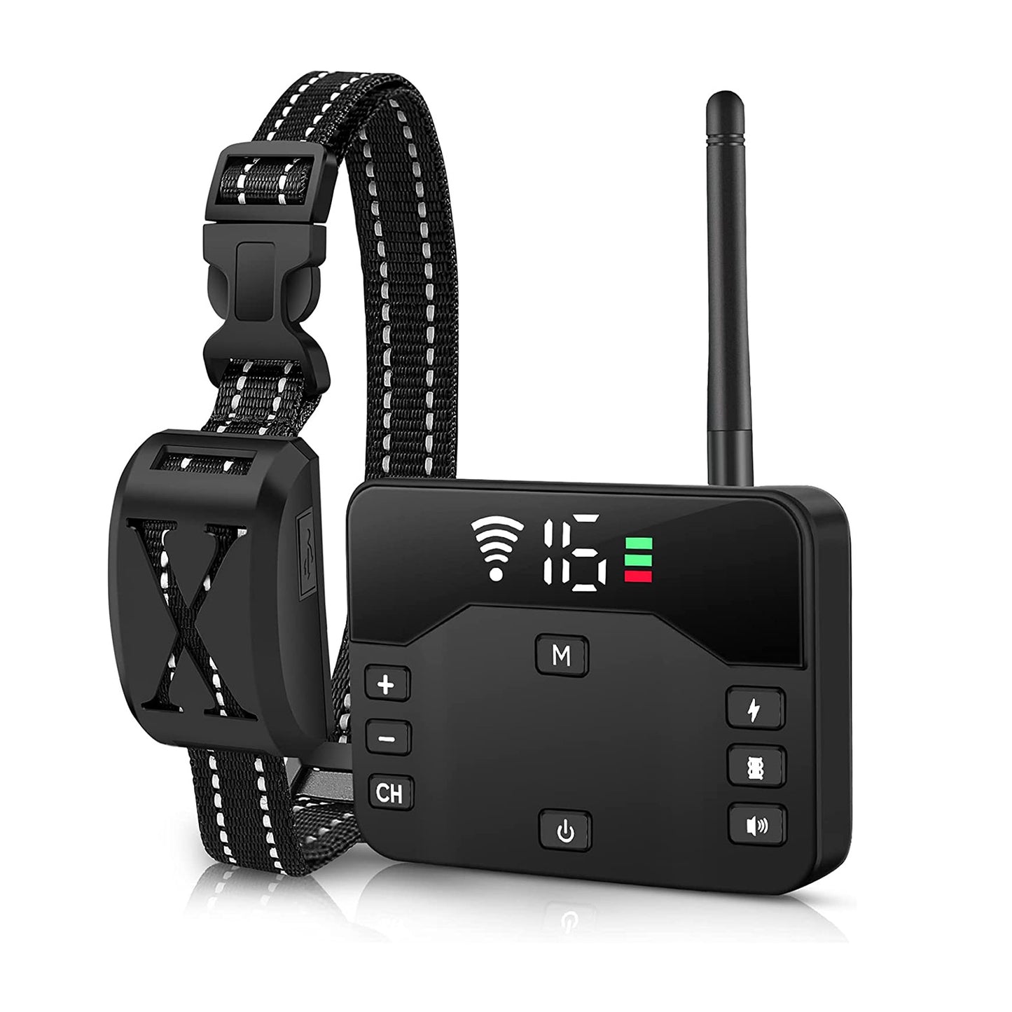 Dog Wireless Fence 2-in-1 - Training Collar System 2 Receivers