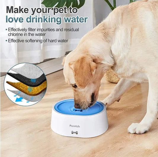 No Spill Dog Water Bowl - 2L Large