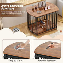 Furniture Style Dog Crate For Small And Medium Dogs - Modern Wooden End Table Kennel