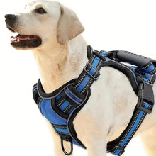Tactical Dog Harness Set with Car Seat Belt & Travel Bowl