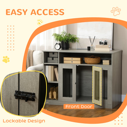 Paws & Storage Crate - 47" Dog Furniture Table