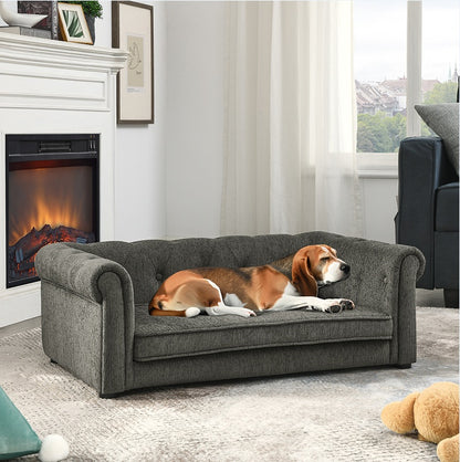 Elevated Dog Sofa Bed - Modern Furniture for Large Dogs