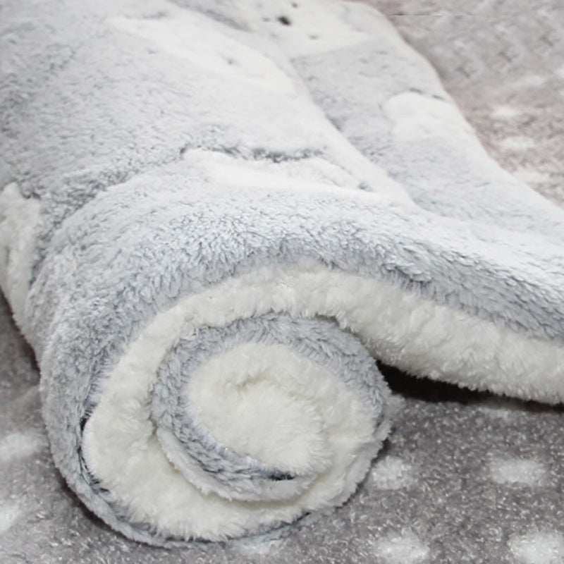 Premium Pet Bed Mat - Washable Fleece Crate Pad for Dogs & Cats All Sizes