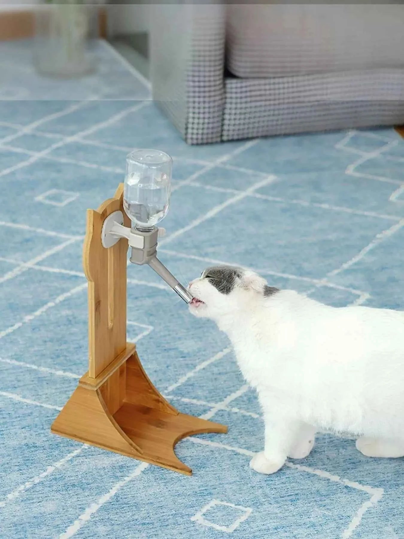 Wooden Pet Water Dispenser