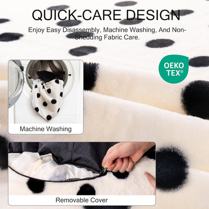 Polka Dot Donut Pet Bed - 23 Inch Round