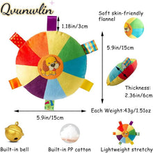 Plush Flying Disc Dog Toy with Bells - Tug of War