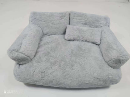 Pet Mini Sofa for Cats and Dogs - Luxury Couch Bed - Purrfect Pet Haven