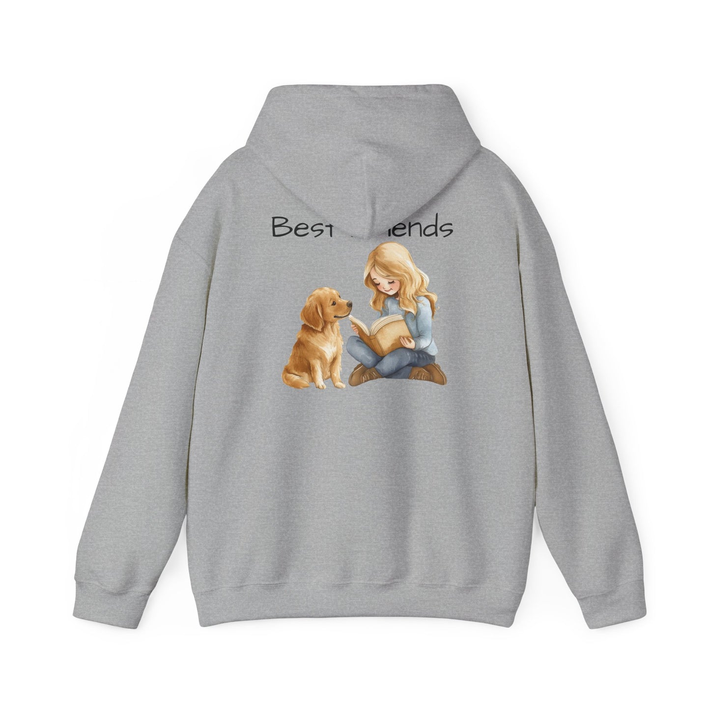 Best Friends Golden Retriever Hoodie - Cute Pet Lover