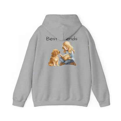 Best Friends Golden Retriever Hoodie - Cute Pet Lover