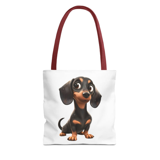 Cute Dachshund Tote Bag | Adorable Dog Lover Accessory | Purrfect Pet Haven