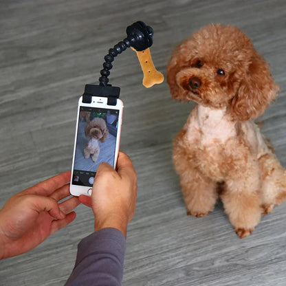 Pet Selfie Stick - Mobile Phone Camera Holder for Dogs & Cats