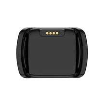 Black electronic device with a glossy finish on a white background