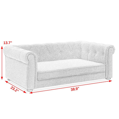 Elevated Dog Sofa Bed - Modern Furniture for Large Dogs