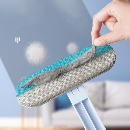 4-in-1 Pet Hair Removal Brush - Multi-Surface Cleaning Tool