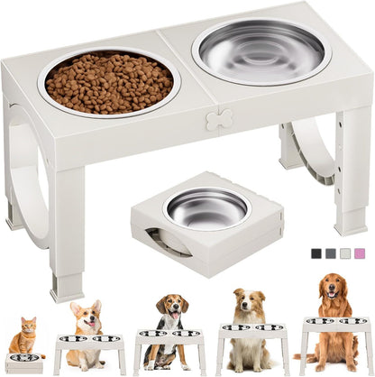 Xia Z Fashion Pet Products Black Dog Bowl Holder