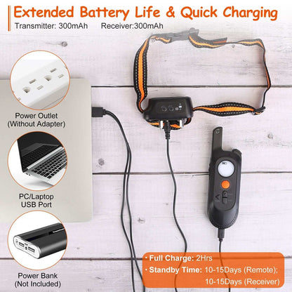 Dog Training Collar - Waterproof Remote With 3 Training Modes