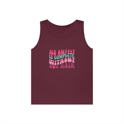 Playful Unisex Heavy Cotton Tank Top - Perfect for Casual Days