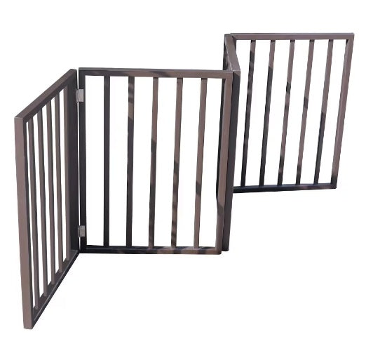 Pet Gate Dog Gate For Doorways - Foldable Safety Barrier