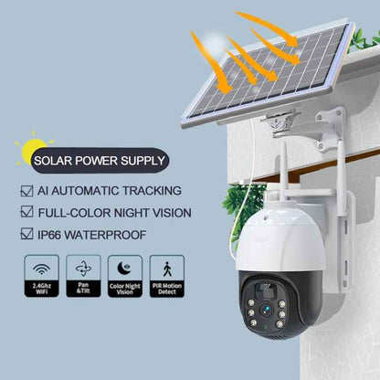 Solar Pet Camera - Outdoor with Two-Way Audio & Night Vision - Purrfect Pet Haven