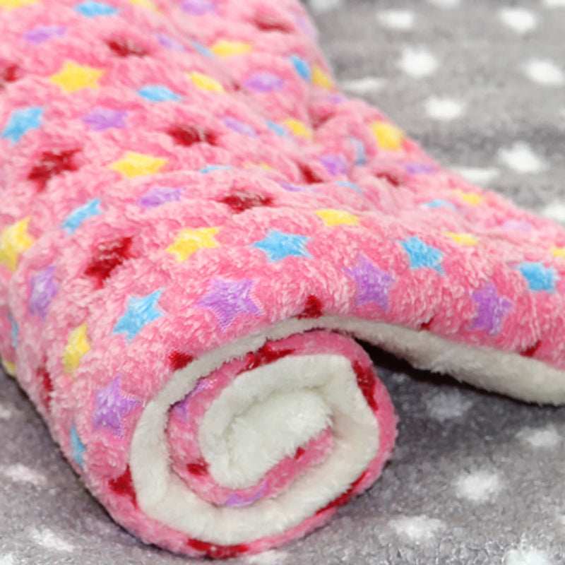 Premium Pet Bed Mat - Washable Fleece Crate Pad for Dogs & Cats All Sizes
