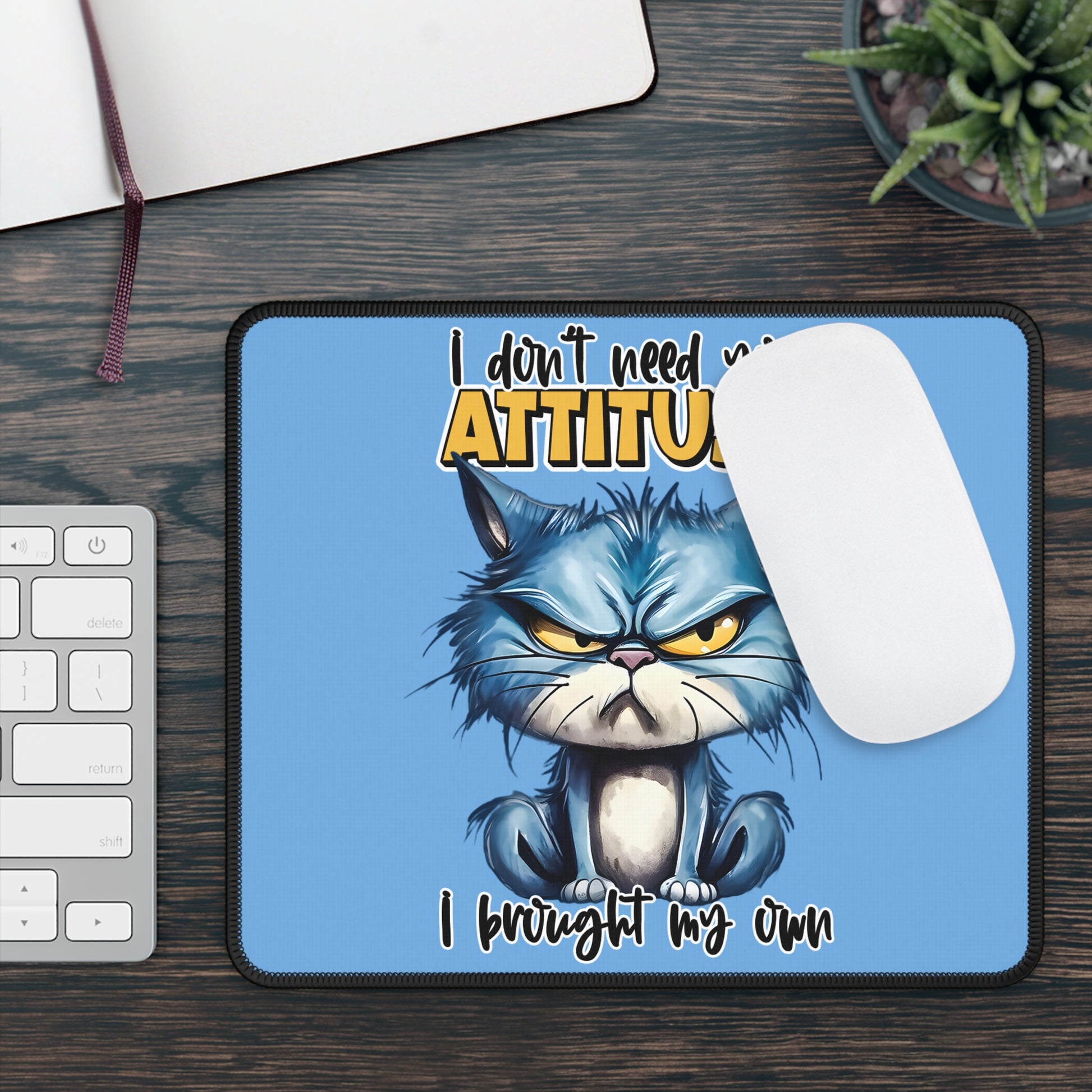 Attitude-Driven Gaming Mouse Pad – Perfect for Gamers | Purrfect Pet Haven