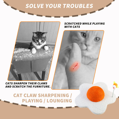 Cat Scratcher - 3-in-1 Multi-Functional Design - Purrfect Pet Haven